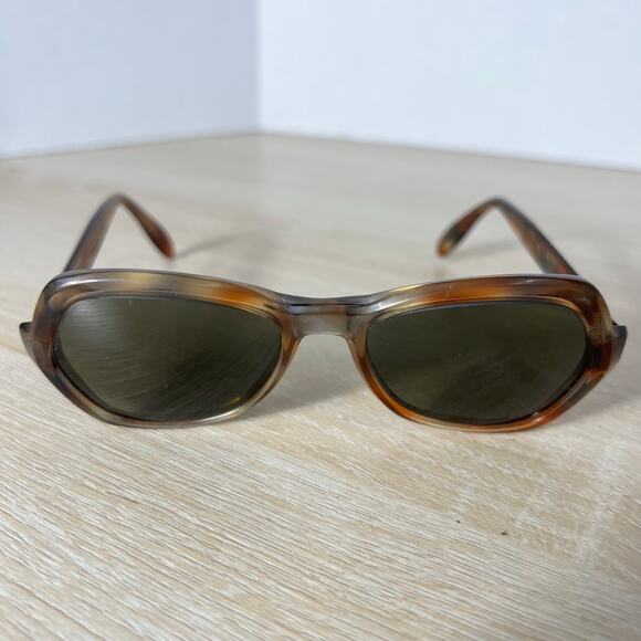 Vintage Bausch & Lomb 5 1/4 B&L D48 Sunglasses FRAMES ONLY Brown 50-18 main image 7